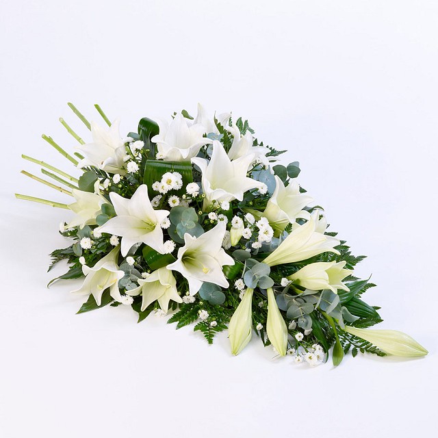 Foto White Liliums Center