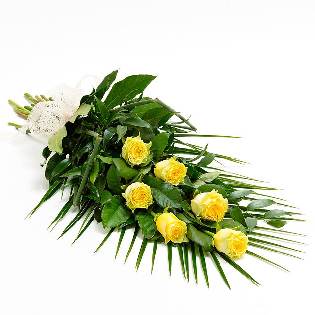 Foto Yellow roses bouquet