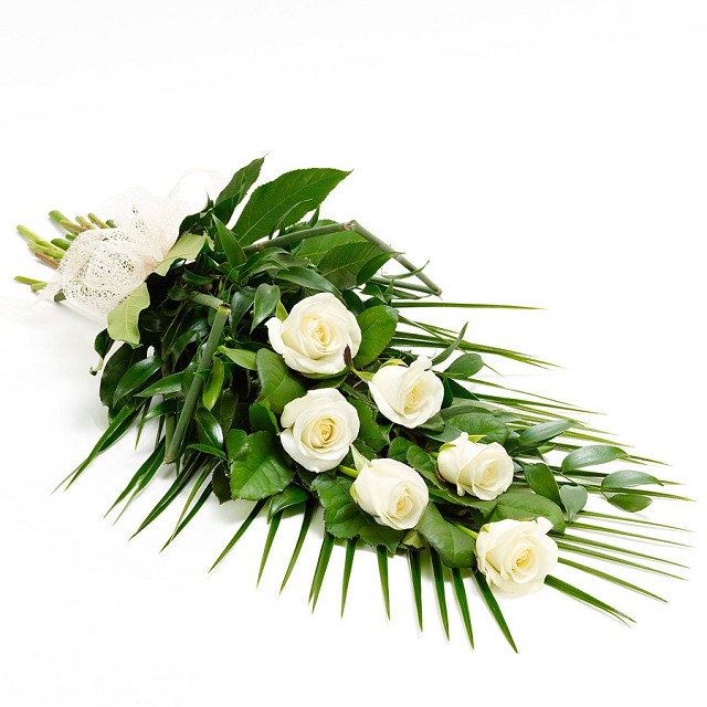 Foto White rose bouquet