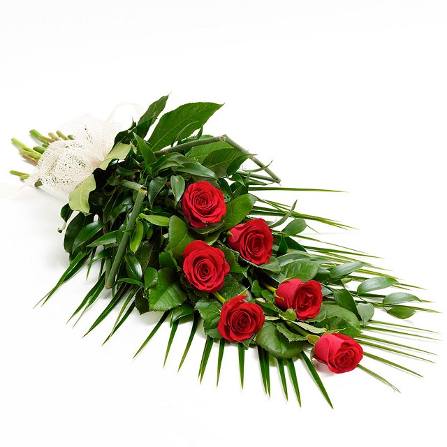 Foto Red roses bouquet